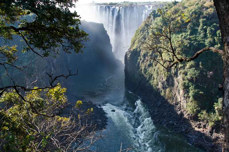 23 - Zambia - parque nacional Mosi-oa-tunya - cataratas Victoria